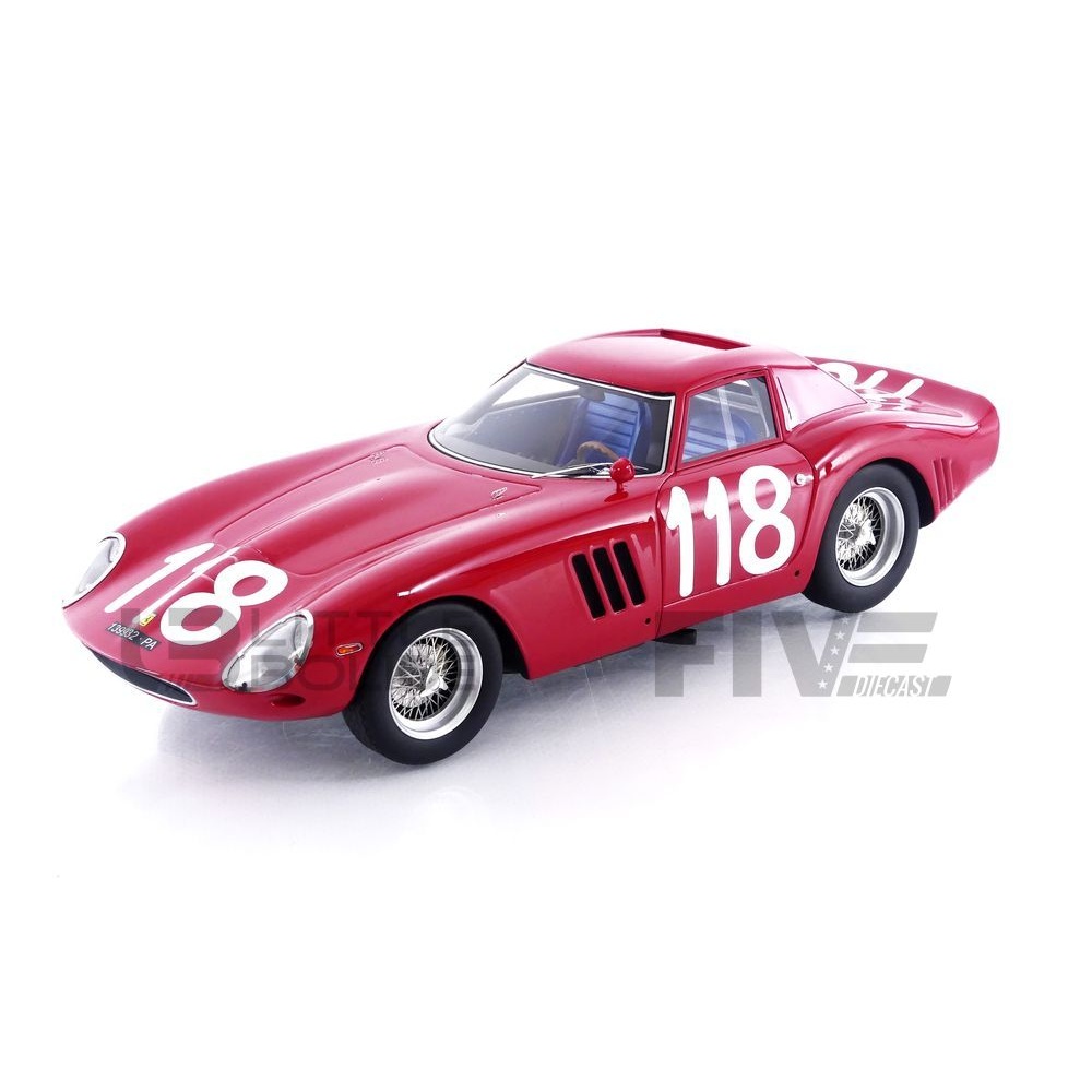 tecnomodel mythos 18 ferrari 250 gto  targa florio 1965 racing cars racing gt