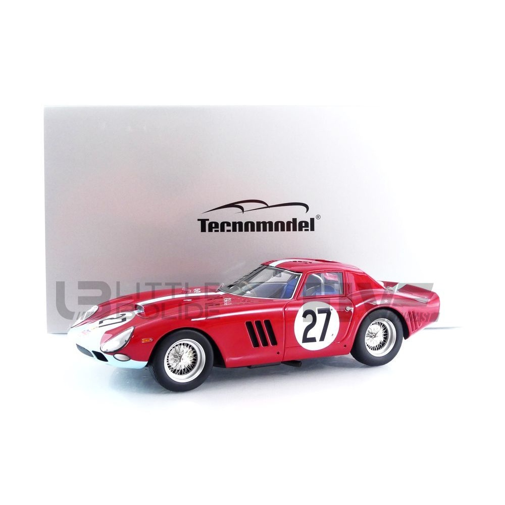 tecnomodel mythos 18 ferrari 250 gto  tourist trophy 1964 racing cars racing gt