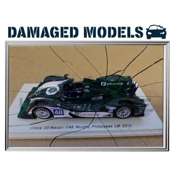 damaged models 43 oreca 03 nissan lmp2  le mans 2012  s3726 accessories damaged models