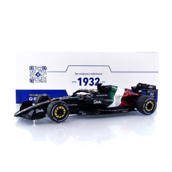 solido 18 alfaromeo c43  italian gp 2023 racing cars formula 1