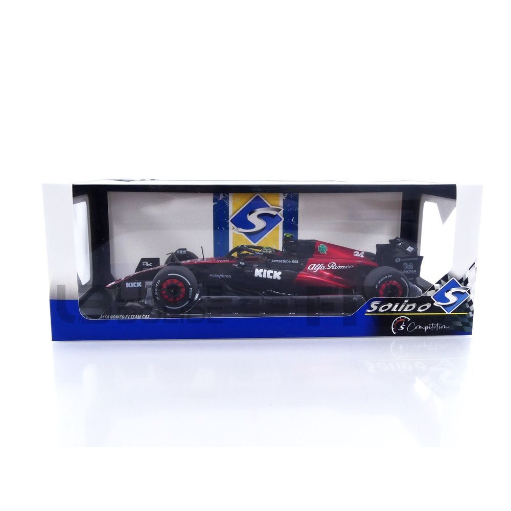 SOLIDO 1/18 – ALFA-ROMEO C43 – Australian GP 2023 (G. Zhou) - Five Diecast