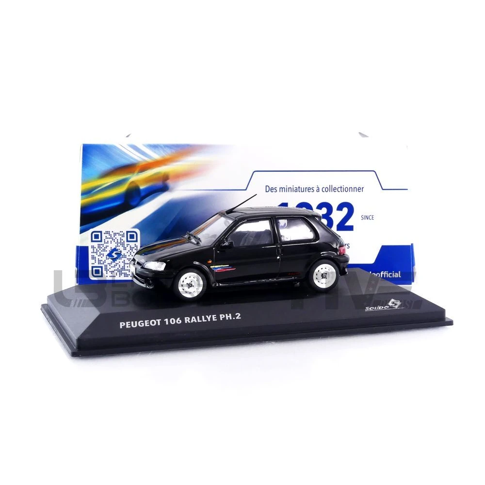 solido 43 peugeot 106 rallye  2001 road cars coupe