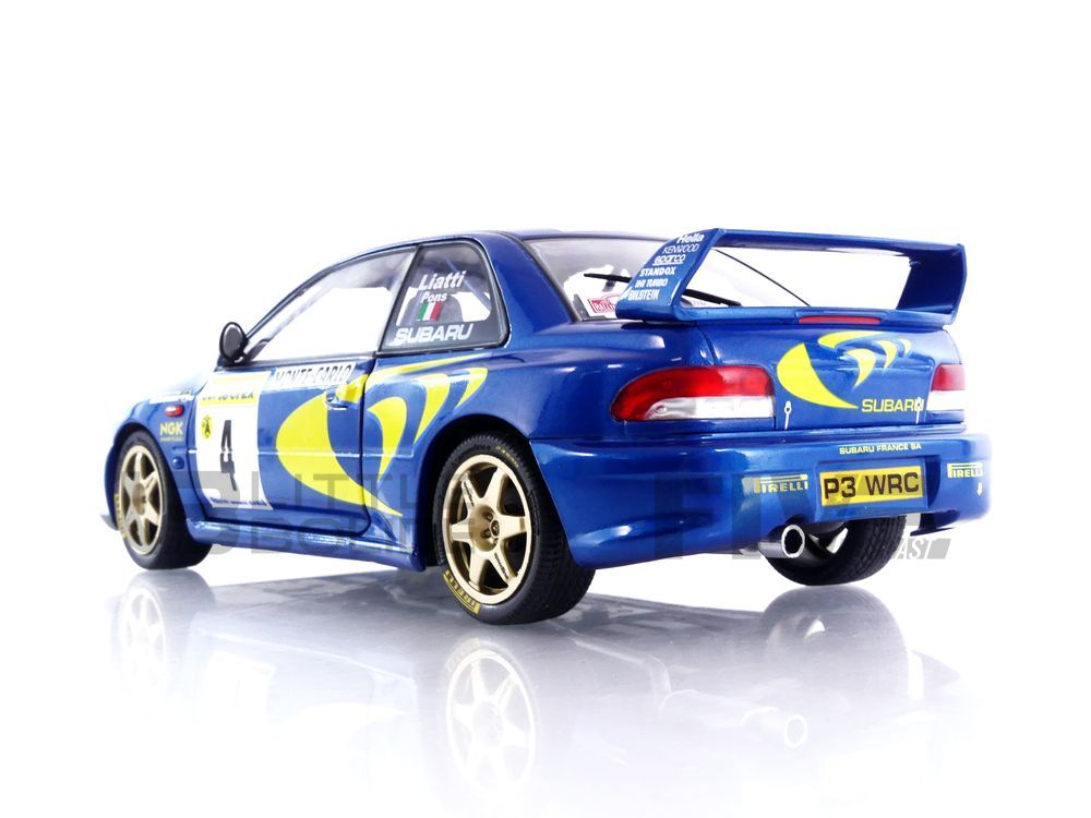 SOLIDO 1/18 – SUBARU Impreza 22B – Rallye Monte-Carlo 1997 - Five Diecast