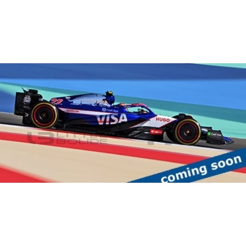 minichamps 43 visa cash app rb vcarb01  2024 racing cars formula 1