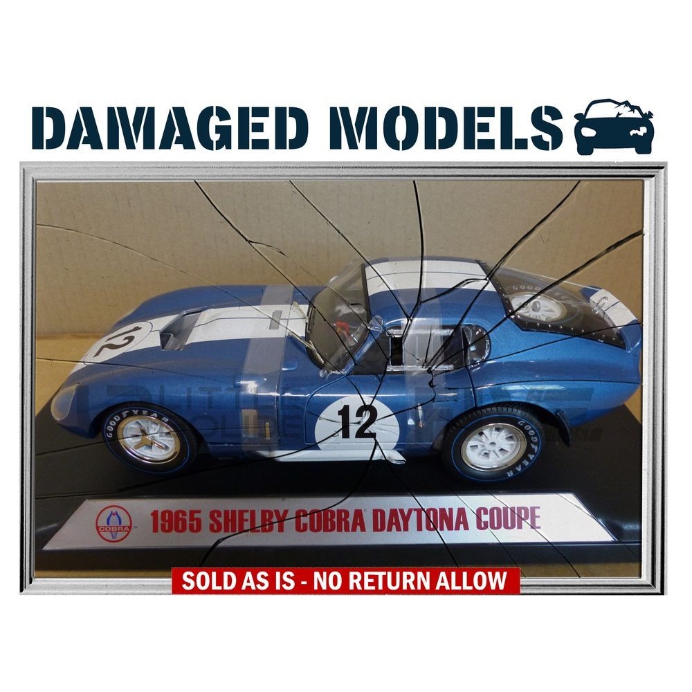 damaged models 18 shelby cobra daytona coupe  le mans 1965  cmr111 accessories damaged models