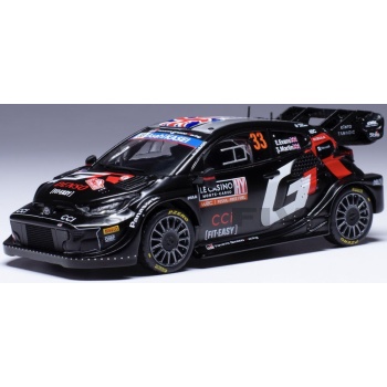ixo 43 toyota gr yaris rally1  rallye monte carlo 2024 racing cars rallye