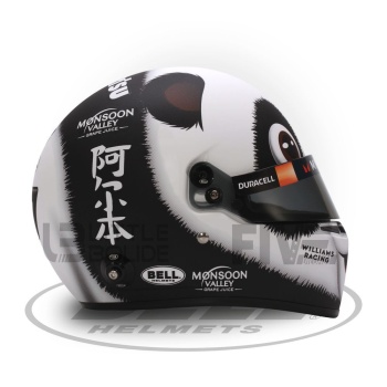 mini helmet 2 casque alexander albon  china gp panda williams 2024 accessories mini helmets