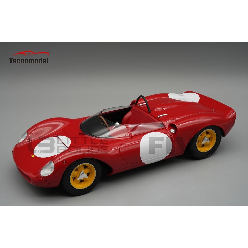 tecnomodel mythos 18 ferrari 206 dino sp press sefac  1965 racing cars racing gt