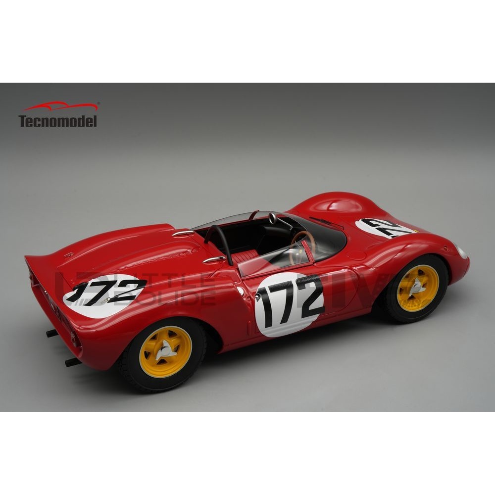 tecnomodel mythos 18 ferrari 206 dino  winner ollon villars 1965 racing cars racing gt