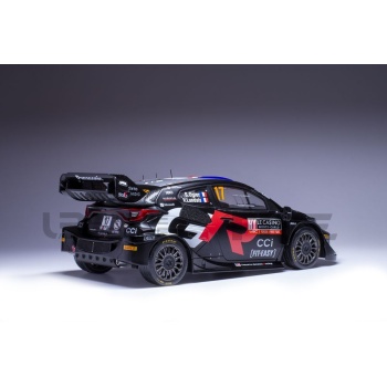 ixo 18 toyota gr yaris rally1 hybrid   rally montecarlo 2024 racing cars rallye
