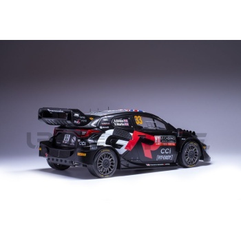 ixo 18 toyota gr yaris rally1 hybrid  rally montecarlo 2024 racing cars rallye