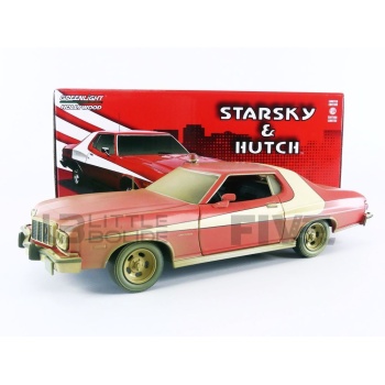 greenlight collectibles 24 ford gran torino starsky & hutch  1976 movie and music