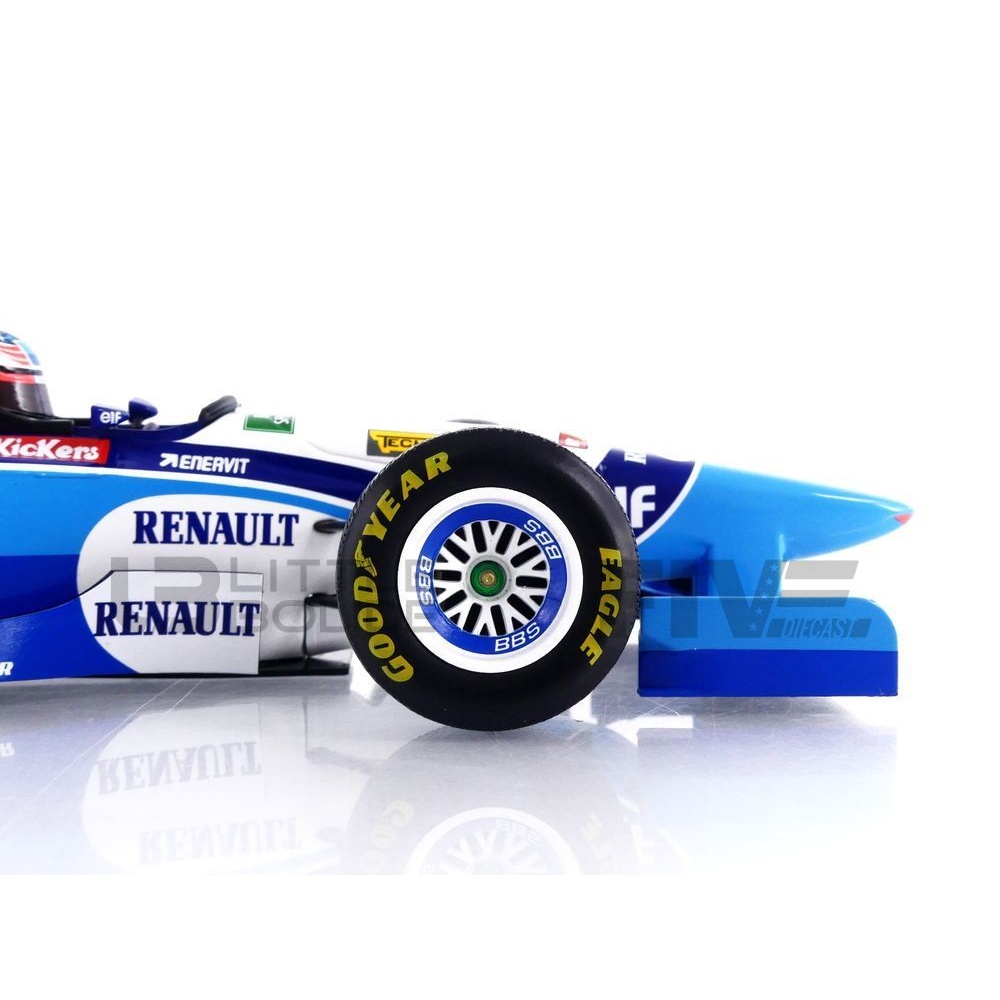 minichamps 18 benetton renault b195  winner japan gp 1995 racing cars formula 1