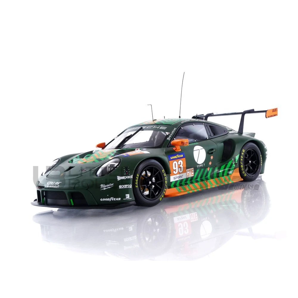 ixo 18 porsche 911 rsr  elms 2021 racing cars racing gt