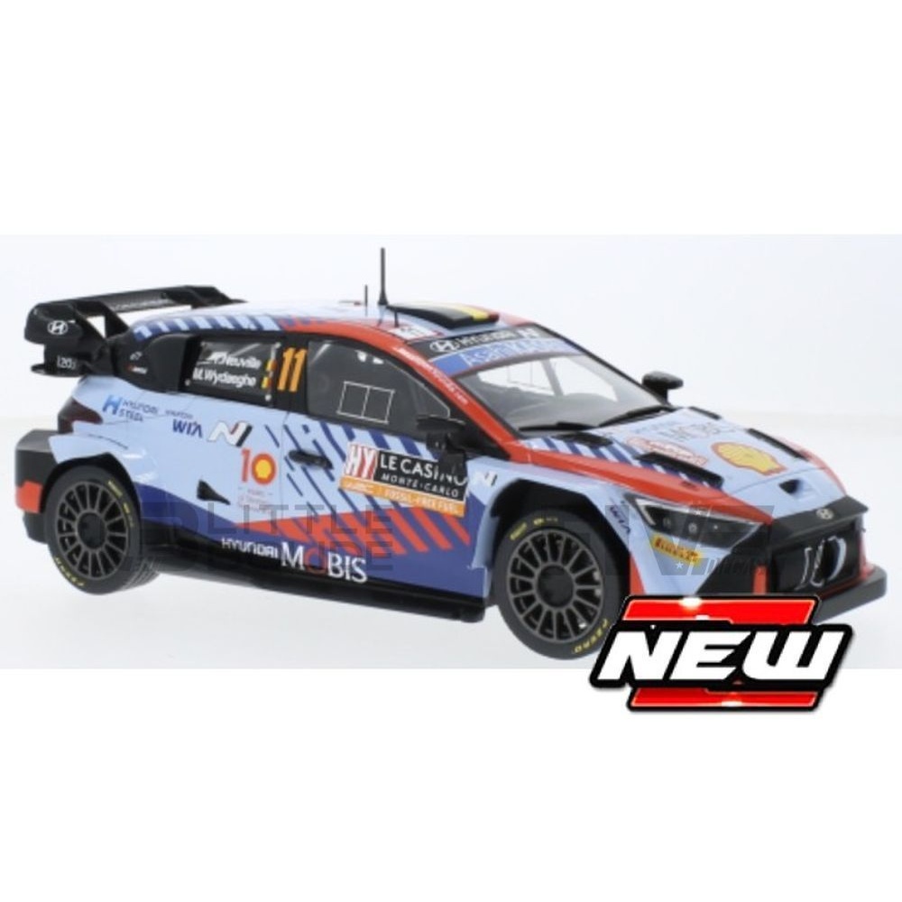 ixo 18 hyundai i20 n rally1  rally montecarlo 2024 racing cars rallye