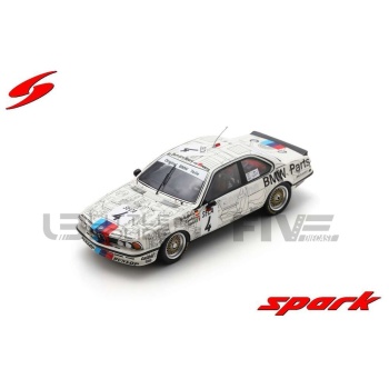 spark 43 bmw 635 csi  2nd 24h spa 1983 racing cars racing gt