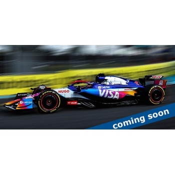 minichamps 43 visa cash app rb vcarb01  miami gp 2024 racing cars formula 1