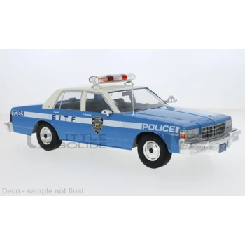 mcg 18 chevrolet caprice  new york police department 1987 road cars military and emergency