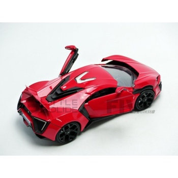 jada toys 24 lykan hypersport  fast and furious 7 movie and music