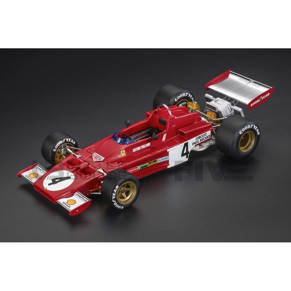 gp replicas 18 ferrari 312b3  french gp 1973 racing cars formula 1