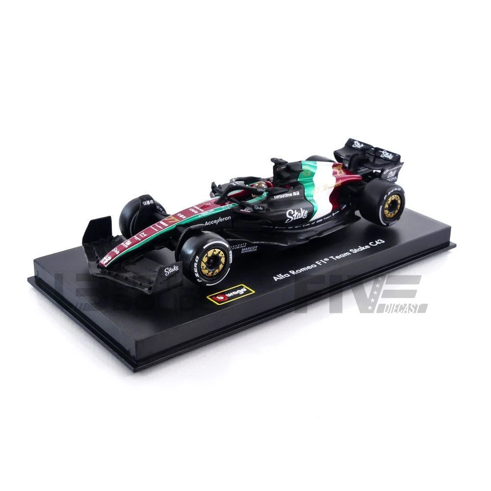 38086B-77/Monza – BBURAGO 1/43 - ALFA-ROMEO C43 - Monza GP 2023 (V