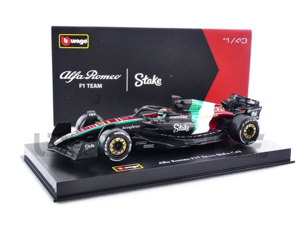 38086B-77/Monza – BBURAGO 1/43 - ALFA-ROMEO C43 - Monza GP 2023 (V