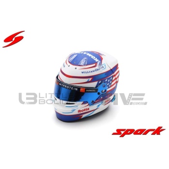 spark 5 casque logan sargeant  season 2024 accessories mini helmets