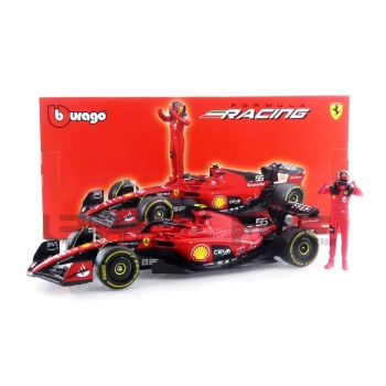 bburago 24 ferrari sf23 season car 2023 racing cars formula 1