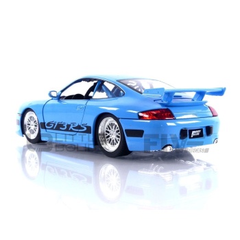 jada toys 24 porsche 996 gt3 rs  fast and furious  movie and music