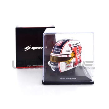 spark 5 casque kevin magnussen   miami gp 2023 accessories mini helmets
