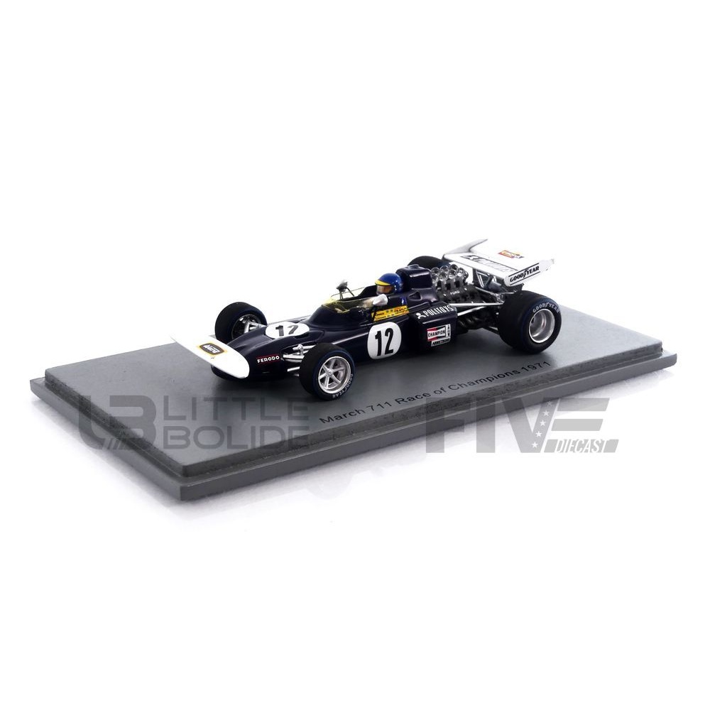 S2757 – SPARK 1/43 - MARCH 711 - Race of Champions 1971 (R