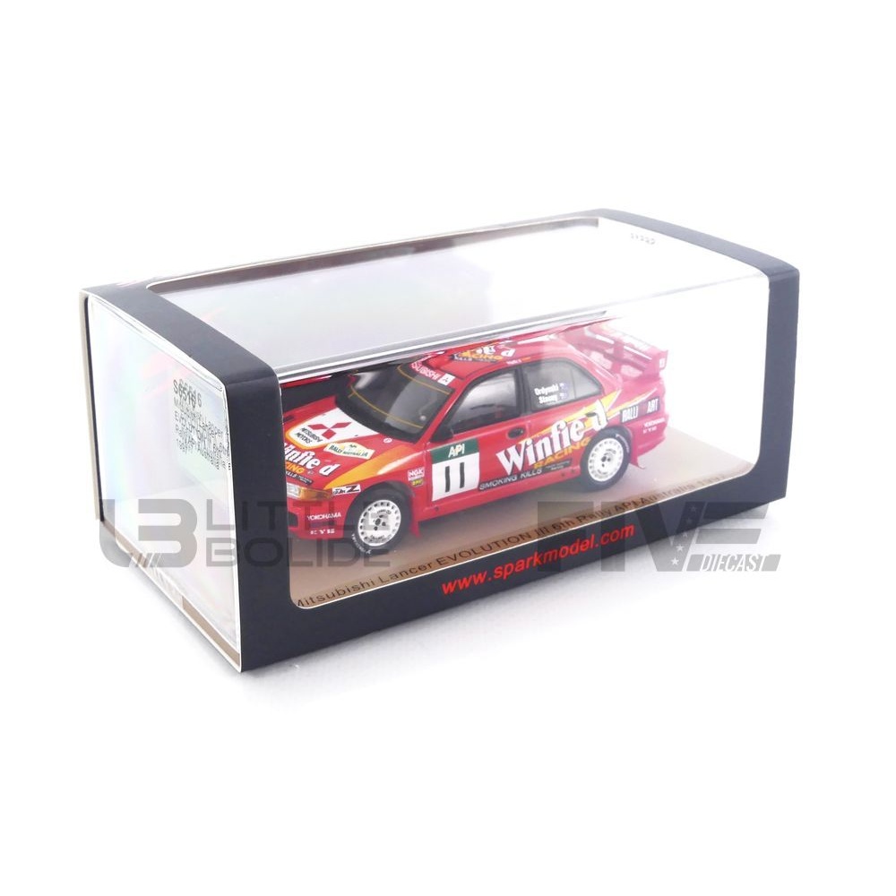 S6516 – SPARK 1/43 - MITSUBISHI Lancer Evolution III - Rally
