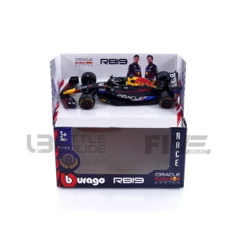 bburago 43 red bull rb19 world champion winner austin usa gp 2023 racing cars formula 1