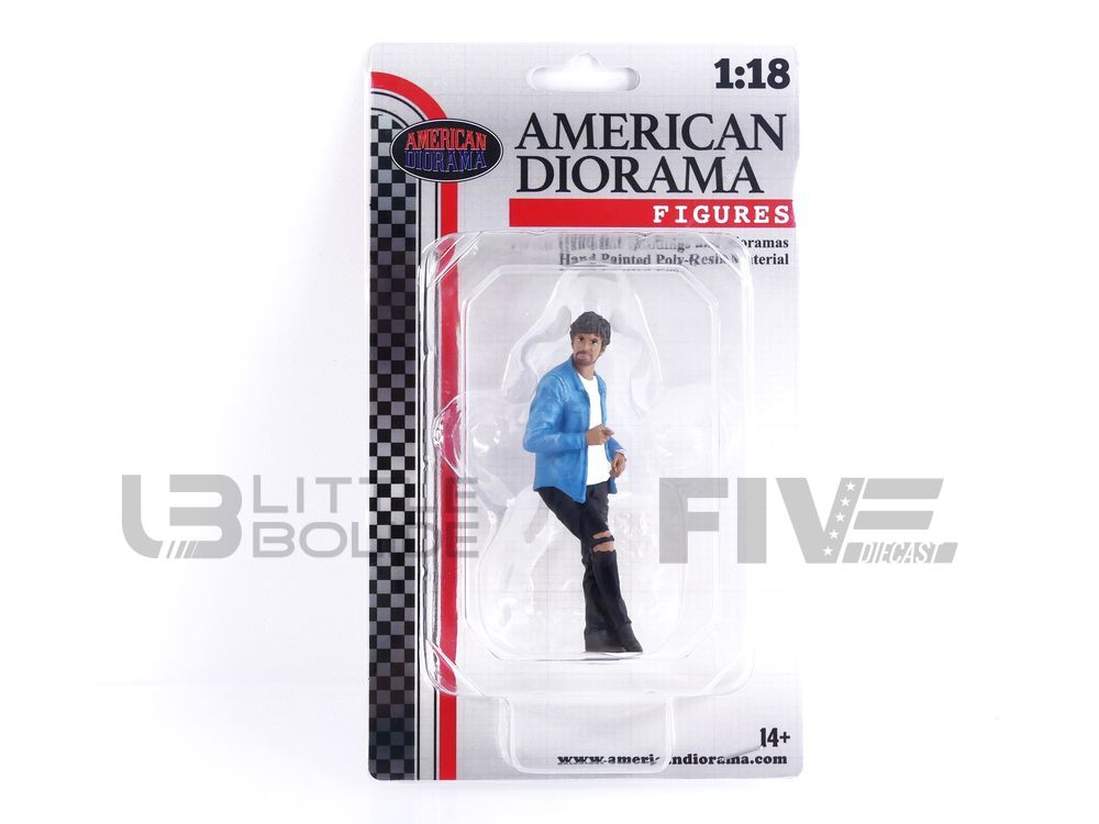 1:18 KK SCALE Figures Steve Man Car Not Included Blue Black Brown KKFIG015 EUR 29,95 - FR