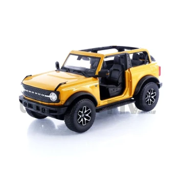 maisto 18 ford bronco badlands (no door)  2021 road cars 4x4 and suv