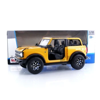 maisto 18 ford bronco badlands (no door)  2021 road cars 4x4 and suv