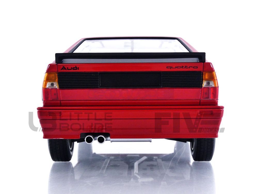 Audi Quattro 1980 Rouge – Modèle Réduit 1/18 Minichamps – Collection – Neuf