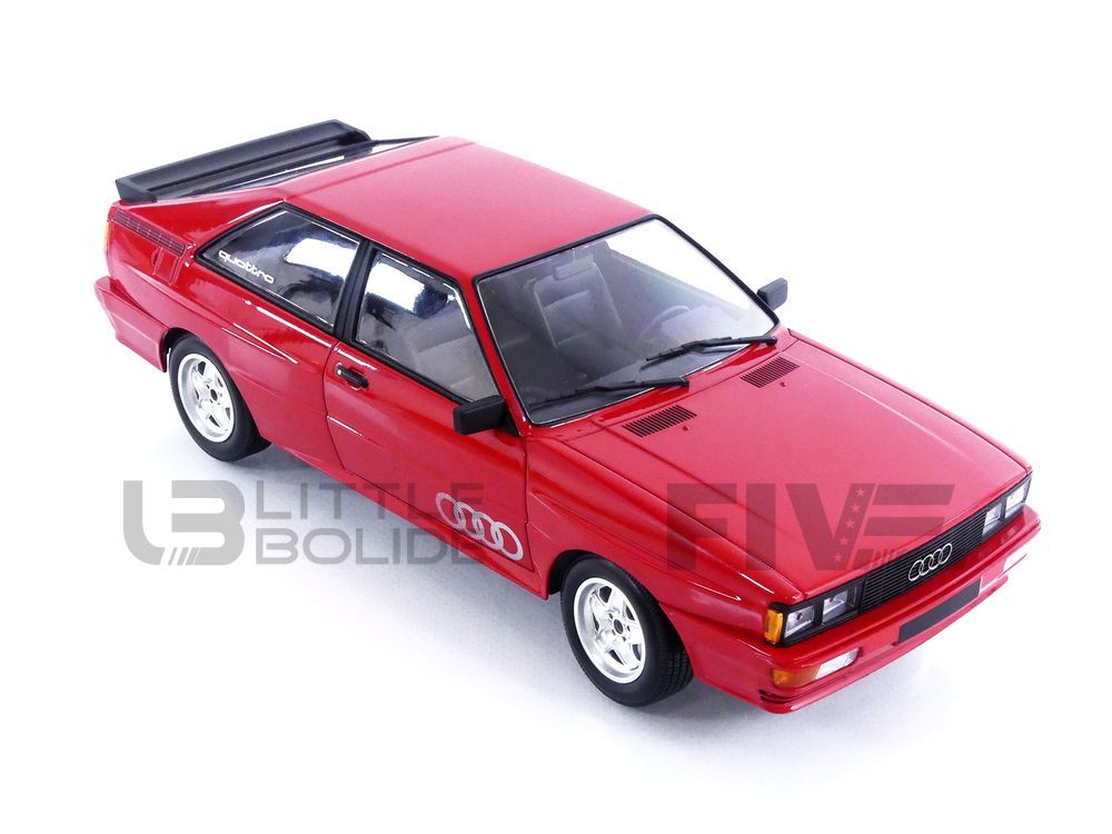 Modellauto AUDI QUATTRO - 1980 - RED Minichamps 1:18 Metallmodell, Türen, Motorhaube... nicht zu öffnen bei