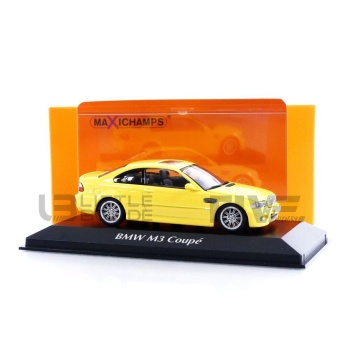 maxichamps 43 bmw m3 (e46) coupe 2001 road cars coupe