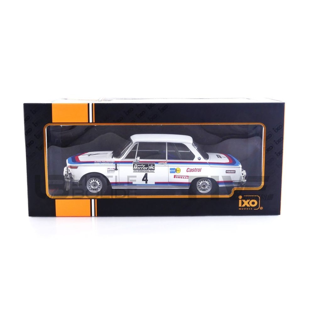 18RMC163 – IXO 1/18 - BMW 2002 - RAC Rally 1973 - Five Diecast
