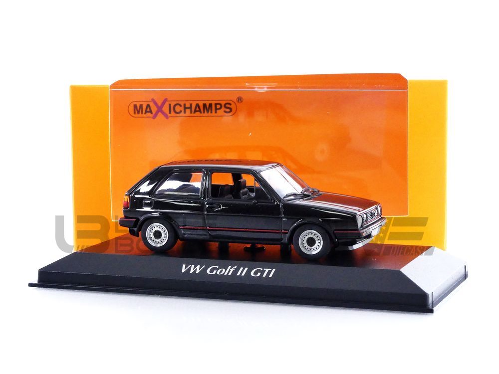 maxichamps 43 volkswagen golf ii gti 1985 road cars coupe
