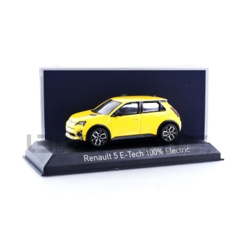 norev 43 renault 5 etech 100% electrique 2024 road cars coupe