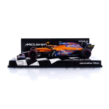 minichamps 43 mclaren mcl35m  abu dhabi gp 2021 racing cars formula 1