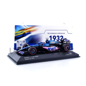 solido 43 alpine a523 3rd monaco gp 2023 racing cars formula 1