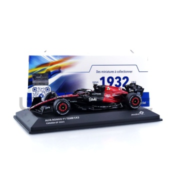 solido 43 alfaromeo c43 bahrein gp 2023 racing cars formula 1