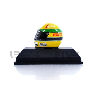 mini helmet 8 casque ayrton senna  brazil gp 1984 accessories mini helmets
