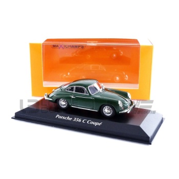 maxichamps 43 porsche 356 c coupe 1965 road cars coupe
