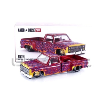 mini gt 64 chevrolet silverado dually on fire v1 1980 road cars 4x4 and suv