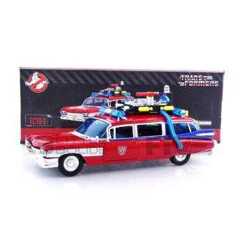 jada toys 24 cadillac transformers ghostbusters ambulance ecto1 1959 movie and music