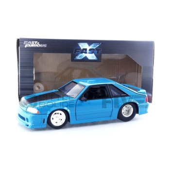 jada toys 24 ford mustang gt fast & furious x 1989 movie and music